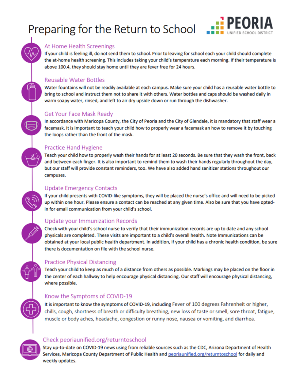 Staying Healthy Graphic